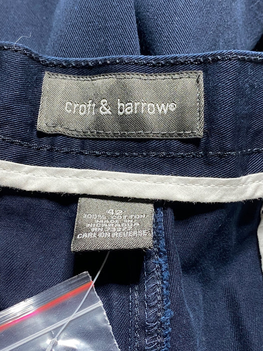 Croft & Barrow Classic Men's 6-Pocket Cargo Shorts Blue (Size: 42) NWT