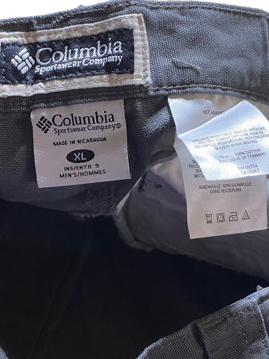 Columbia Sportswear Men's 6 Pocket Authentic Fit Shorts Grey (Size: XL) NWT