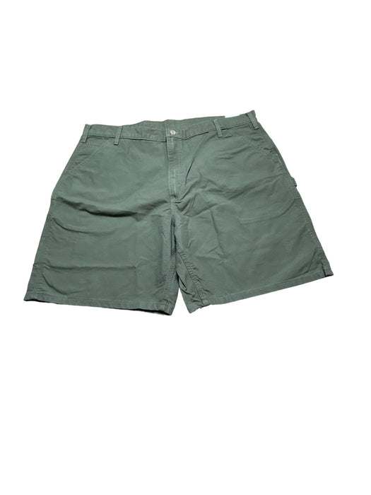 Carhartt Men's Canvas 6-Pockets Cargo Work Shorts Green (Size: 42 X 10) NWT