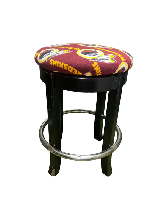 Washington Redskins NFL Custom Design Wide Swivel Bar Chairs Red/Gold (Set of 2)
