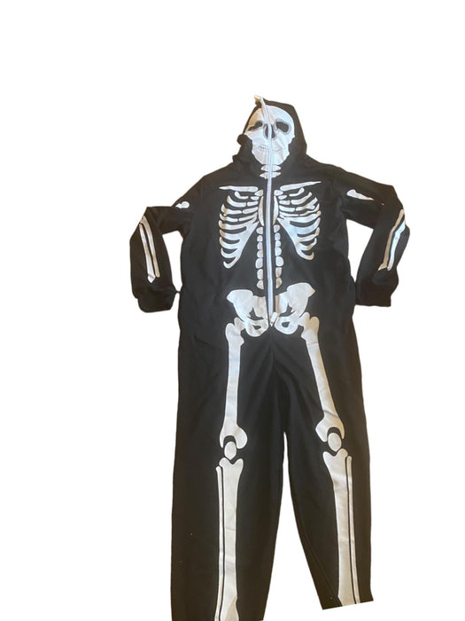 Just Love Adult Skeleton Full Costume One-Piece Black/White(Size: XXL) NWOT