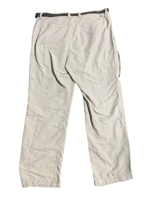 REI Men's Belted Outdoor Nylon Pants Beige (Size: 36 x 32)