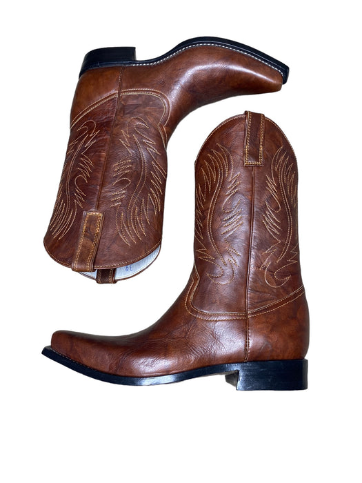 Calzado Figueroa Sport Brown Western Cowboys Boots Men's (Size: 8.5) 8946 4341