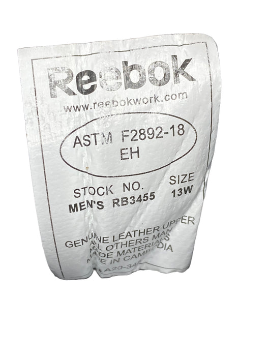 Reebok Trailgrip 6 inch Side-Zip Waterproof Tactical Boots Men (Size: 13) RB3455