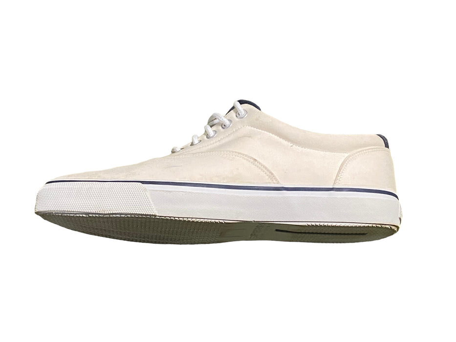 Sperry Top-Sider Halyard CVO Cream White Sneaker Shoes Men's (Size: 14) 0567057