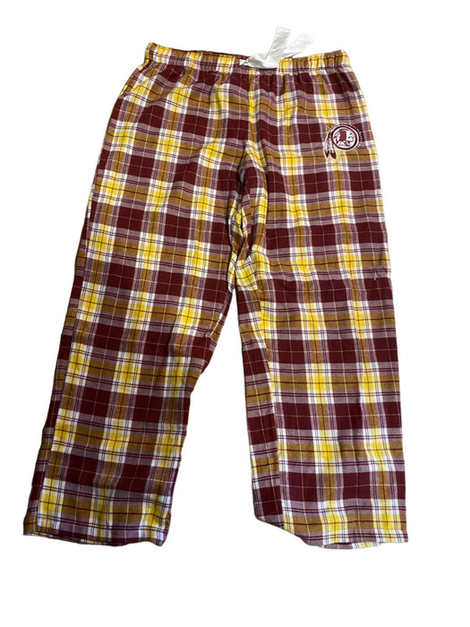 Washington Redskins Women's NFL Team Apparel Plaid Lounge Pants (Size: XL)