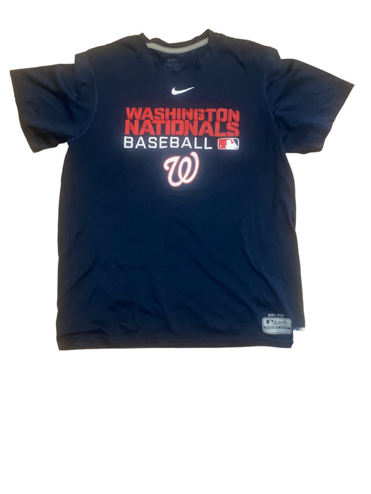Washington Nationals MLB Nike Dri Fit Men's Graphic Print T-Shirt (Size: M)