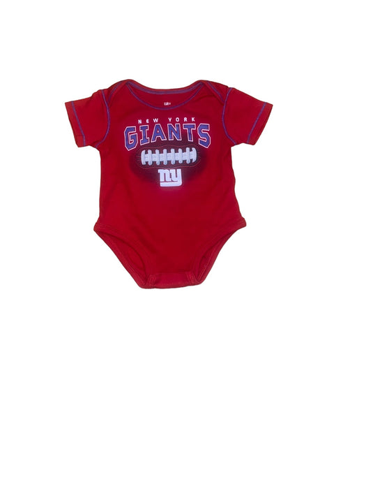 New York NFL Team Apparel Boy  Baby One Piece Red/Blue (Size: 12months)