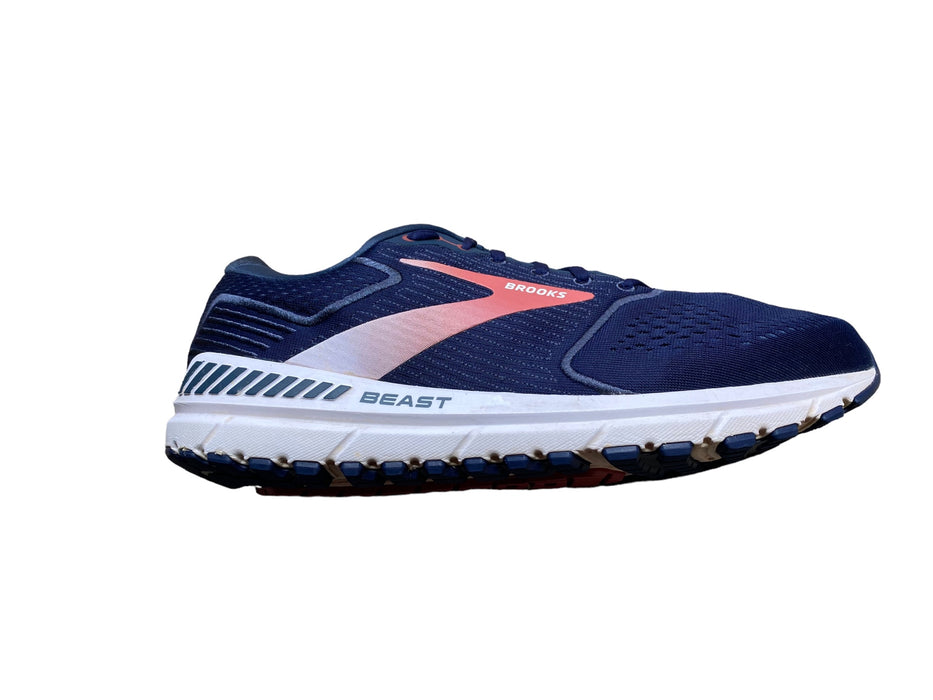 Brooks Beast 20 Blue Red Running Shoes Men's (Size: 12.5) 1103272E480