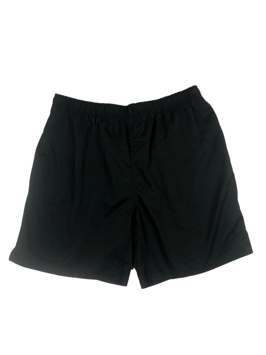 Speedo Men's Rip-Stop Swim Trunks Black (Size: XXL)