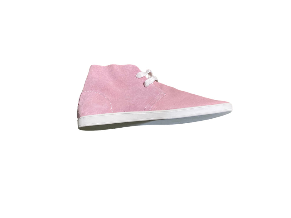 Steve Madden Chester Pink White Suede Chukka Ankle Shoes Women's (Size: 11)