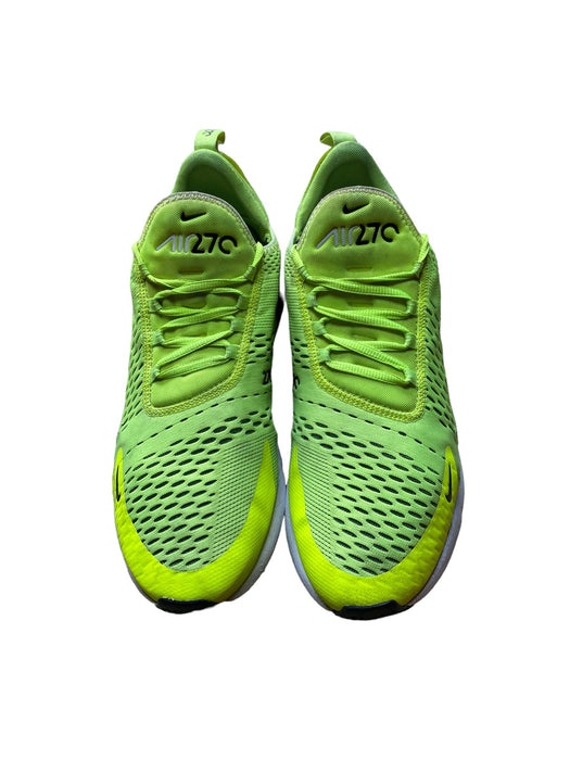 Nike Air Max 270 'Volt' Yellow Black Running Shoes Men's (Size: 9) A01023-501