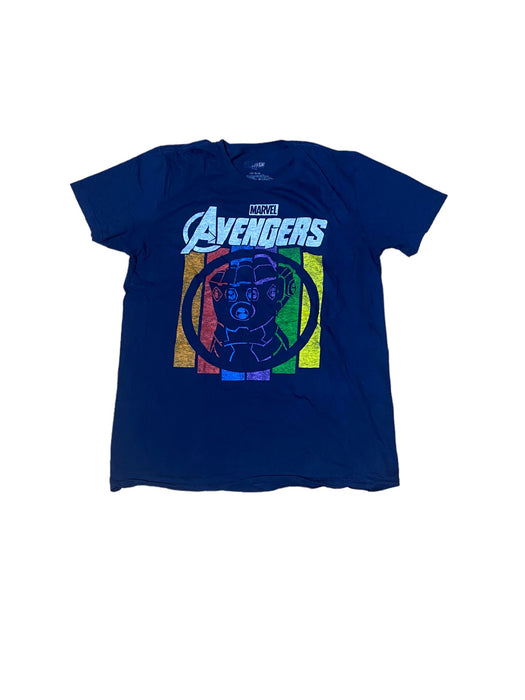 Marvel Avengers Men's Graphic T-Shirt Blue (Size: L)