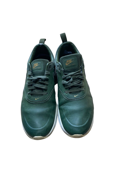 Nike Air Max Thea Premium Leather Carbon Green Shoes Women (Sz: 8.5) 616723-304