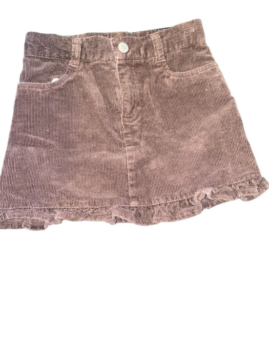 Gymboree Toddler Corduroy Girls Mini Skirt Brown (Size: 5)