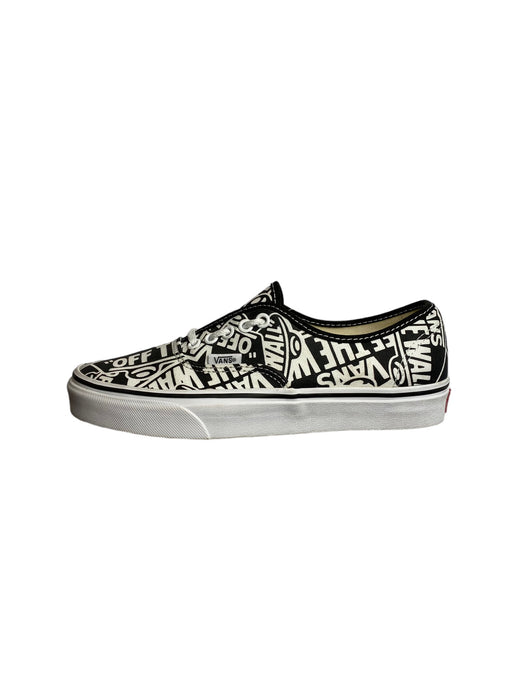 Vans Era Off The Wall Logo Black White Skateboard Shoes Men's (Size: 7) 721356