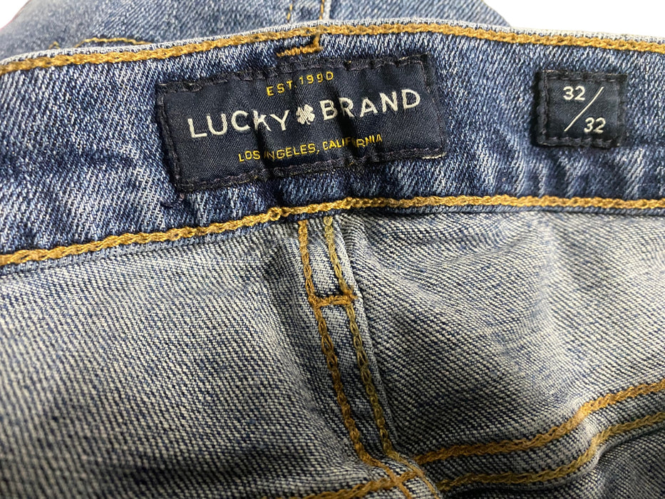 Lucky Brand 110 Men's Skinny Flex Jeans Blue (Size: 32 x 32)