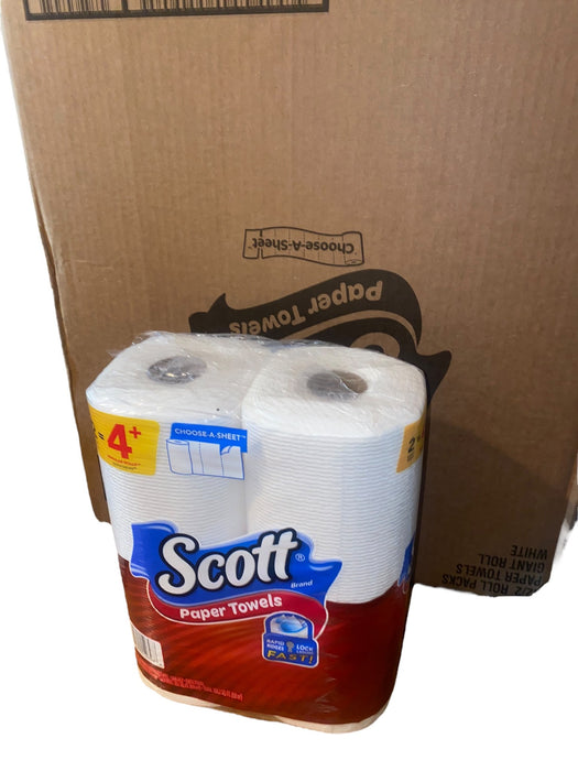 Scott Paper Towels Double Rolls Choose A Sheet 24 count per Case