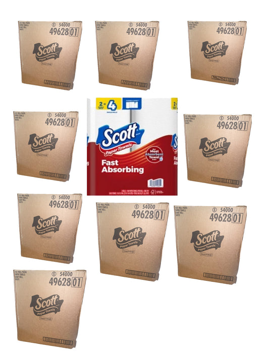 Scott Paper Towels Double Rolls Bulk Buys 24 Rolls per Case x 10 = 240 Rolls