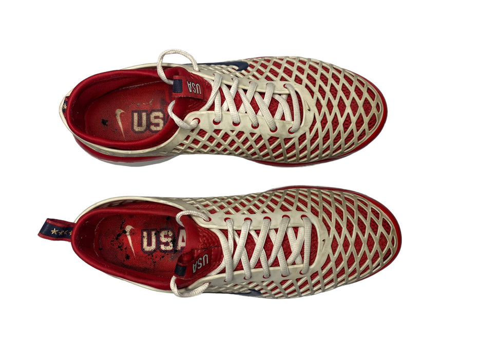 Nike Air Rejuven8 Team USA White Red Running Shoes Women (Size: 10.5) 328011-141