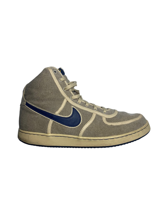 Nike SB Dunk Hi Premium Canvas Grey Blue Sneaker Shoes Men (Size: 14) 041012-LN2