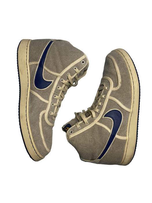 Nike SB Dunk Hi Premium Canvas Grey Blue Sneaker Shoes Men (Size: 14) 041012-LN2