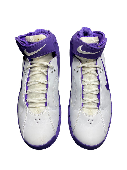 Nike Air Zoom Huarache 2K4 Purple Wht Basketball Shoes Women (Sz: 12) 314036-152