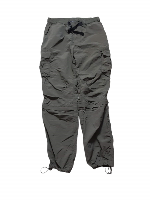 Ignio Women's Loose Fit Zip-off Cargo Nylon Pants Hunter Green (Size: 0)