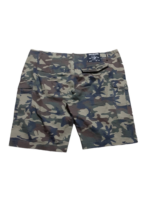 True Religion Men's Woodland Camo Cargo Shorts (Big & Tall: 42 x 12)