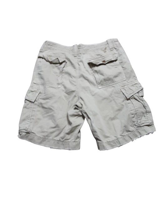 American Eagle Vintage Cotton Rugged Cargo Shorts Beige Men's (Size: 33 X 10)