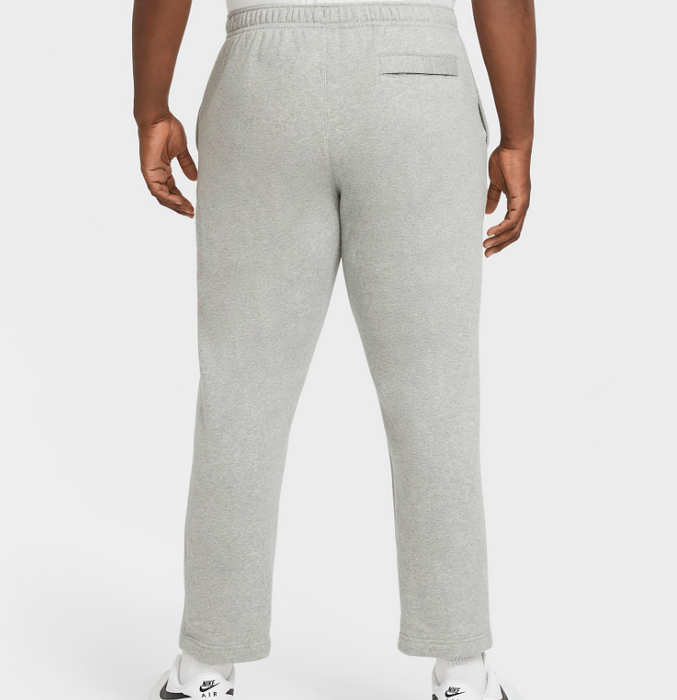 Nike Men's Sportswear Club Fleece Open Hem Sweatpants Gray (Size: XL, XXL) NWT