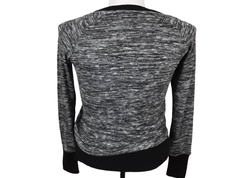 Harmony Balance Women's Gray Long Sleeve Pullover Sweater (Size: S)