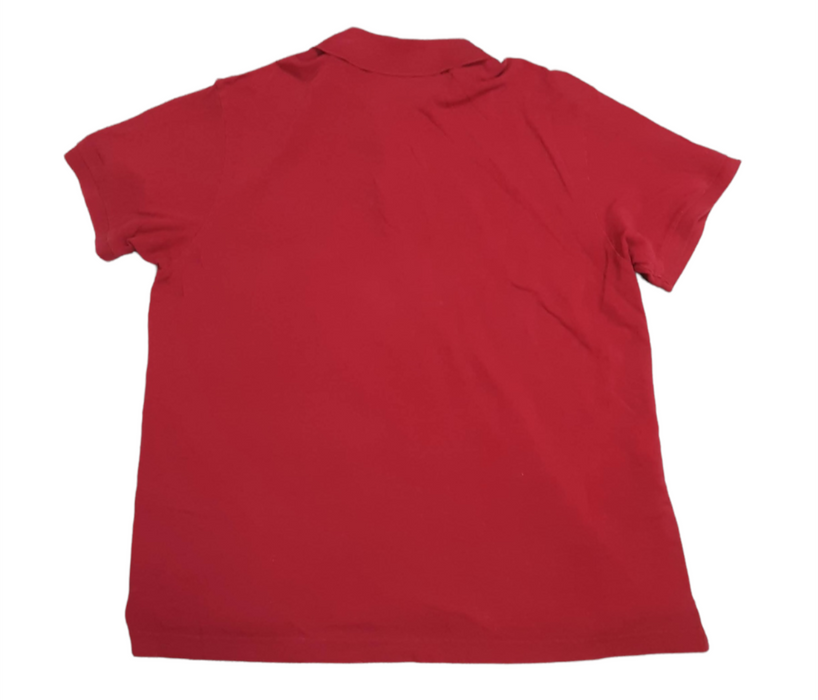 Old Navy Men's Collard Short Sleeve Shirt Red (Size: XXL)