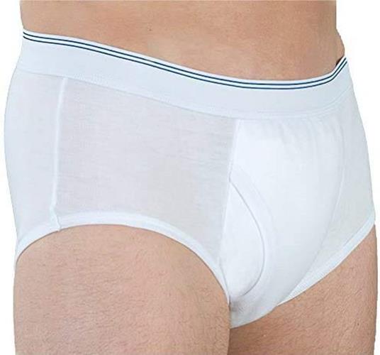 CARER Healthcare Men's Urinary Incontinence Briefs w/ Super Absorb (Sz: XXL) 3pk