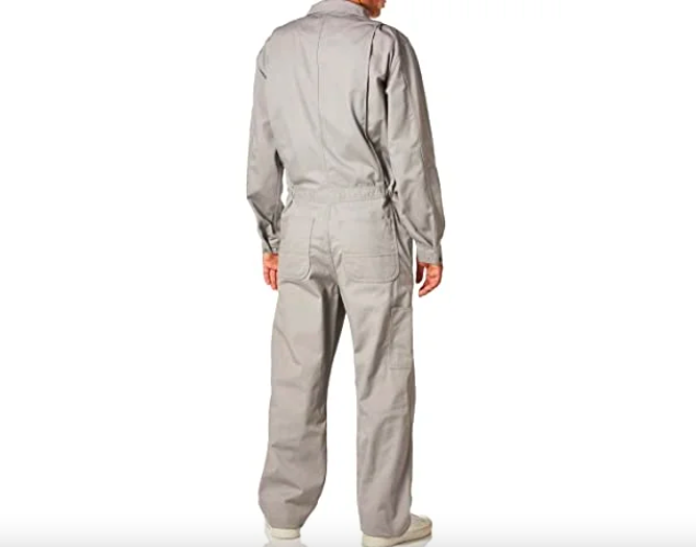 Carhartt Big Men's FR Long Sleeve Twill Coveralls Gray (Size: 4XL Short) NWT