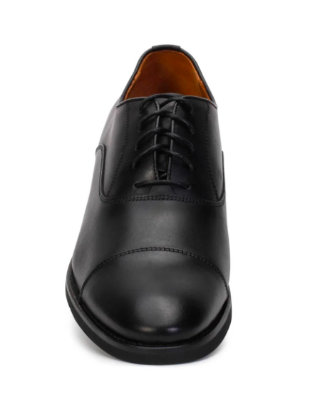 Johnston & Murphy Carlson Black Calfskin Dress Shoes Men's (Size: 13) 20-3911