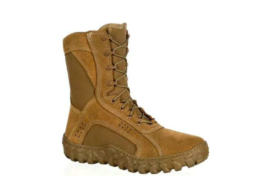 Rocky S2V Vented 8" Special Ops Beige Military Boots Men's (Size: 6.5-8) NWOB