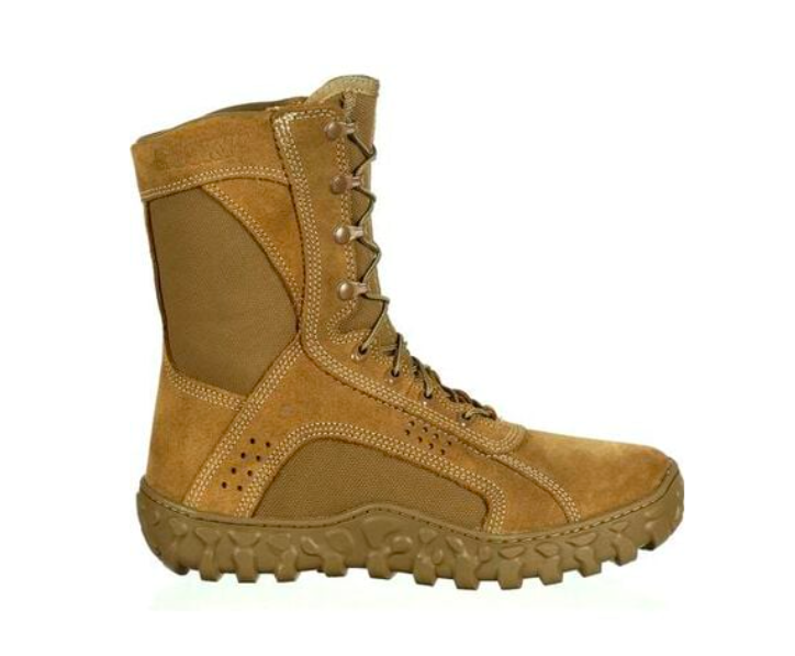 Rocky S2V Vented 8" Special Ops Beige Military Boots Men's (Size: 6.5-8) NWOB