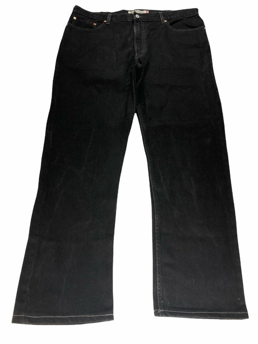 Levi's 505 Regular Fit Jean Dark Wash Black (Big & Tall: 40 x 34) 505-0260