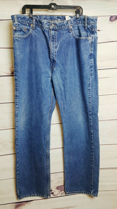 Levi's  505 Regular Fit  Medium Wash Big & Tall (Size 42 x 32)