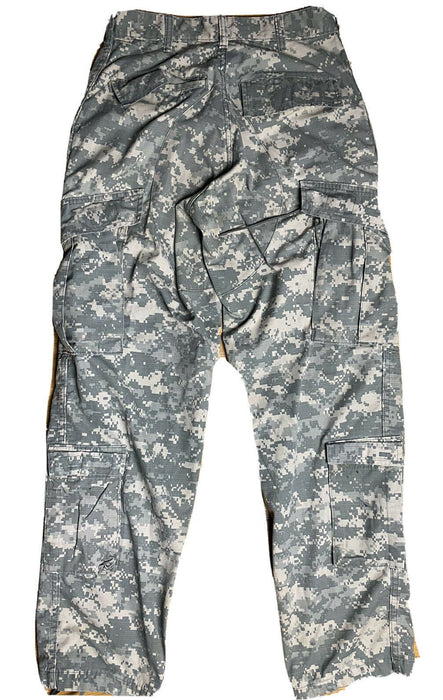 US Military ACU Digital Ripstop Combat Camouflage Trouser (Size: Small - Reg)