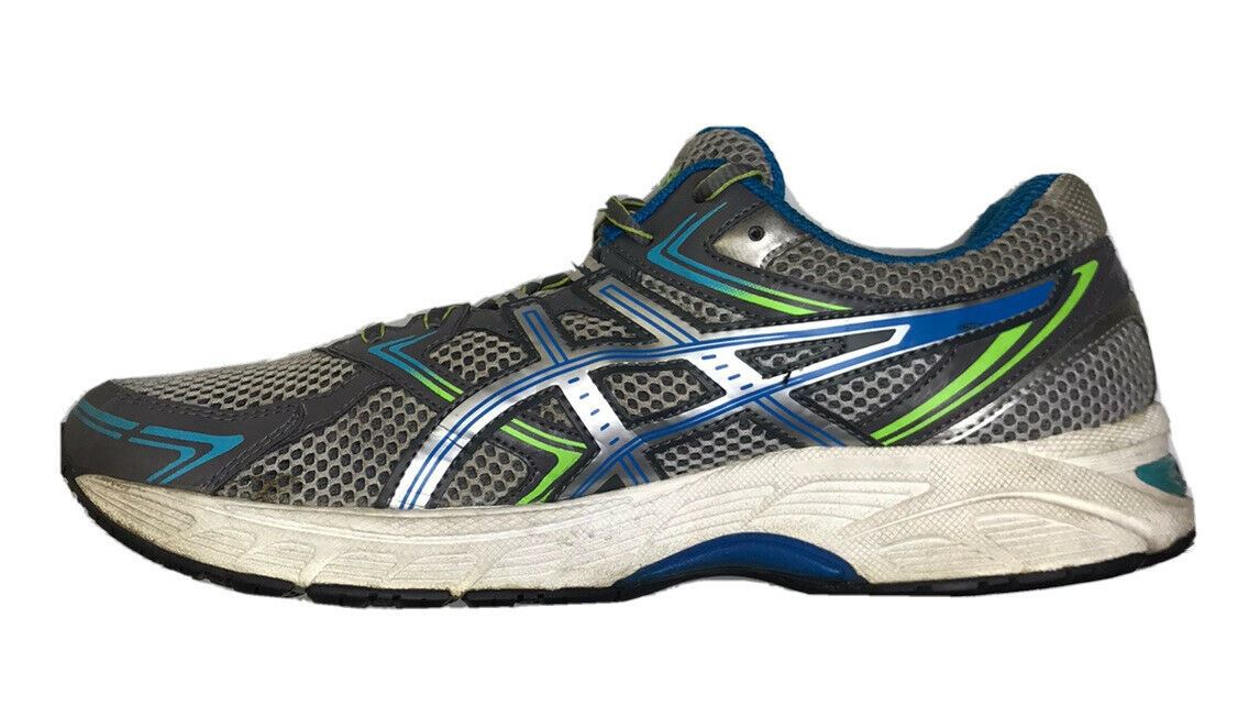 Asics Gel-Equation 7 Silver & Blue Trail Running Shoes Women's (Size: 11) T3F6N