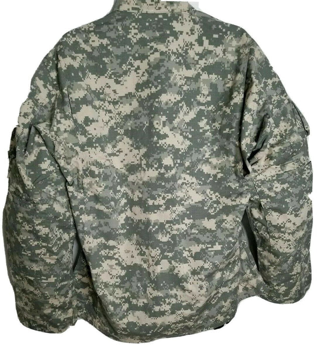 US Military ACU Digital Ripstop Camouflage Jacket (Size: M/R)