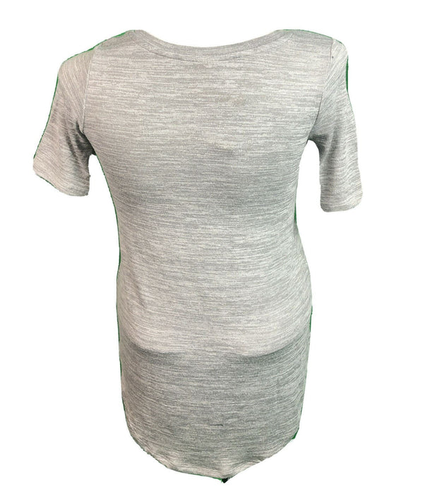 Member's Mark Soft Gray Speckled Short Sleeve Top