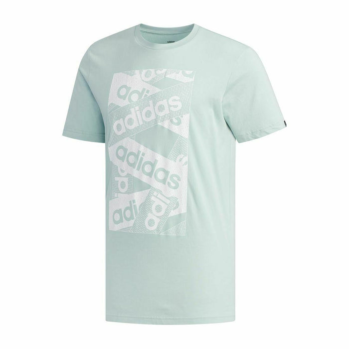 Adidas Men's Logo Laces Tee’s Green Tint (Size: M, XL, 2XL) FM6244