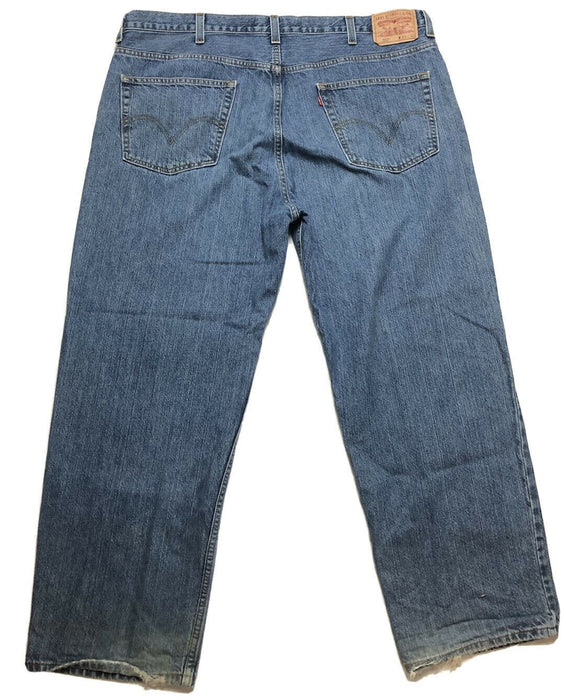 Levi's 550 Relaxed Fit Medium Wash Blue Jeans Men (Size: 44 x 30) 005500014