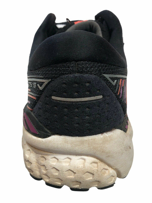 Brooks Adrenaline GTS 19 Black Running Shoes Women's (Size: 9.5) 1202841B080