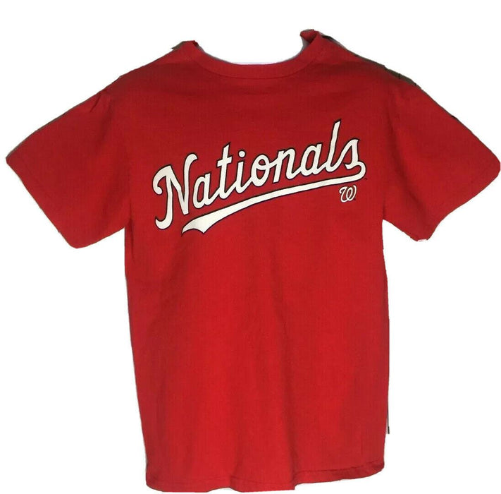 Washington Nationals MLB #8 Team Youth Jersey T-Shirt (Size: S)