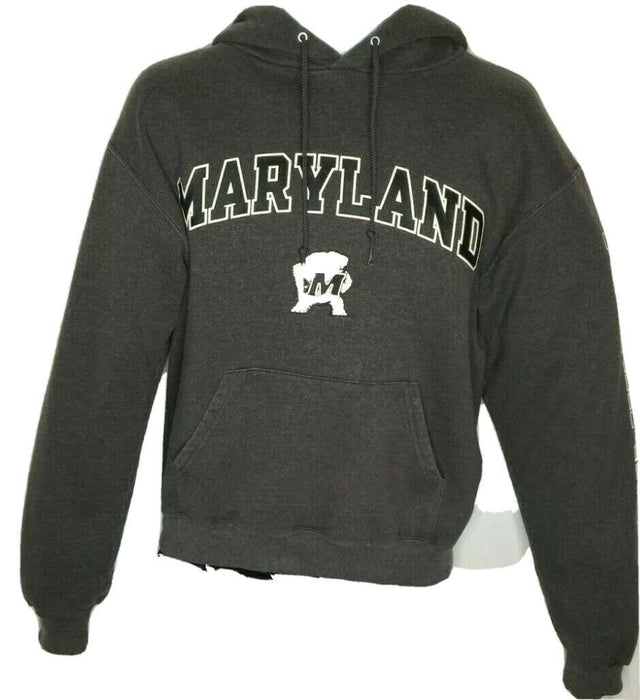 Maryland Terrapins NCAA Pullover Hoodie Gray (Size: M)