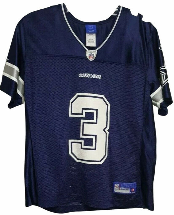 Dallas Cowboys NFL Youth Customized Lettering "Killa Cam" Jersey (Size: L/G/G)